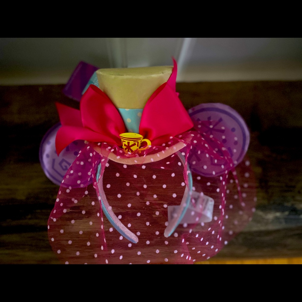 NWT MMMA Minnie Attraction March Tea Party Ears